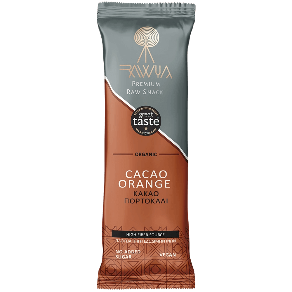 ΒΙΟΛΟΓΙΚΟ ΣΝΑΚ ΜΠΑΡΑ ΕΝΕΡΓΕΙΑΣ ΜΕ ΚΑΚΑΟ ΚΑΙ ΠΟΡΤΟΚΑΛΙ